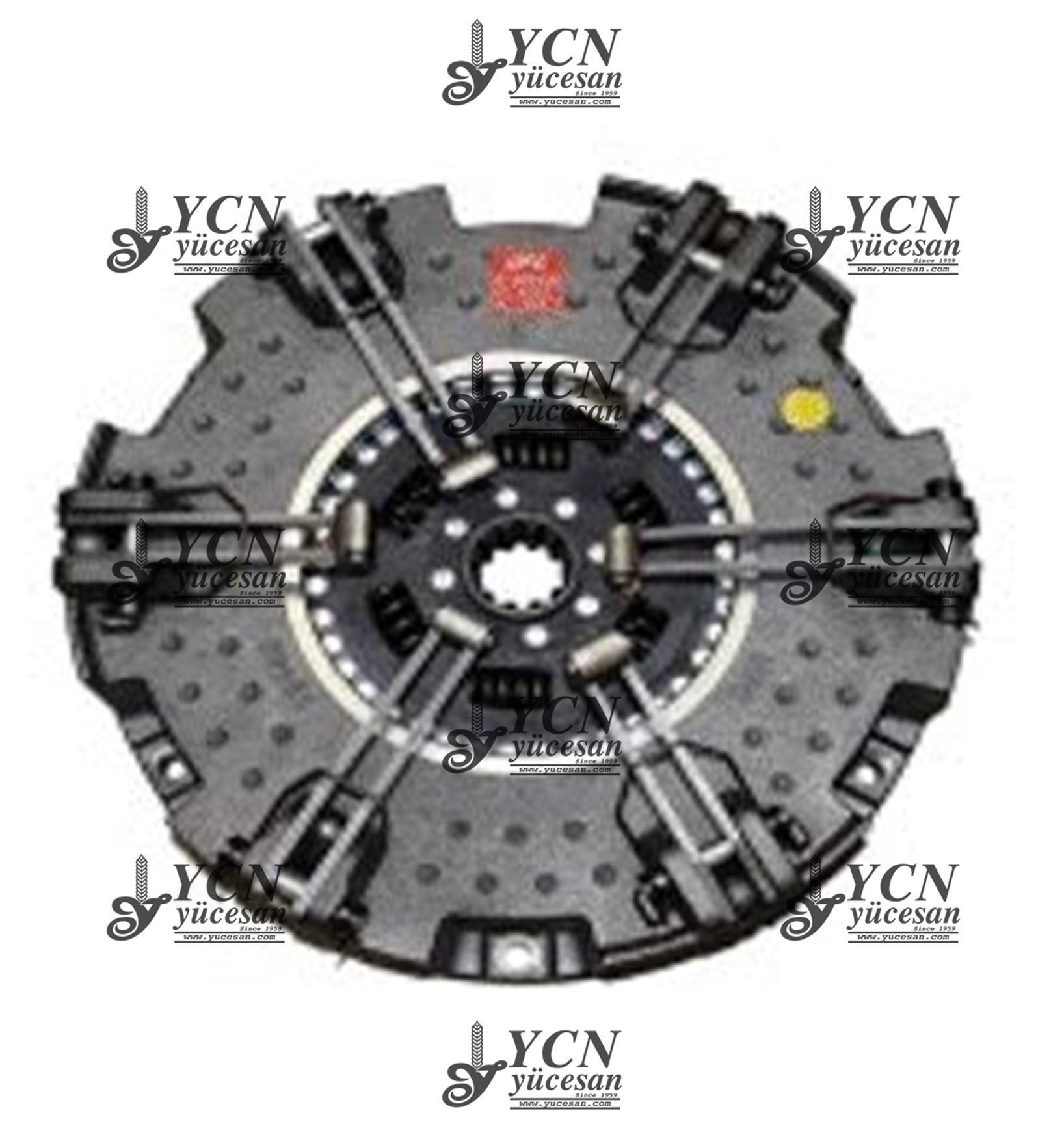 12 DEBRİYAJ KOMPLESİ 8 PAD BRONZ BALATA (22 DİŞ)