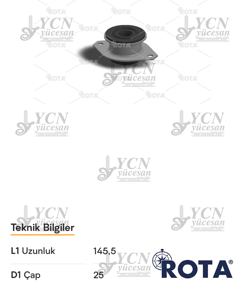 KABİN BAĞLANTI TAKOZU 2 DELİK