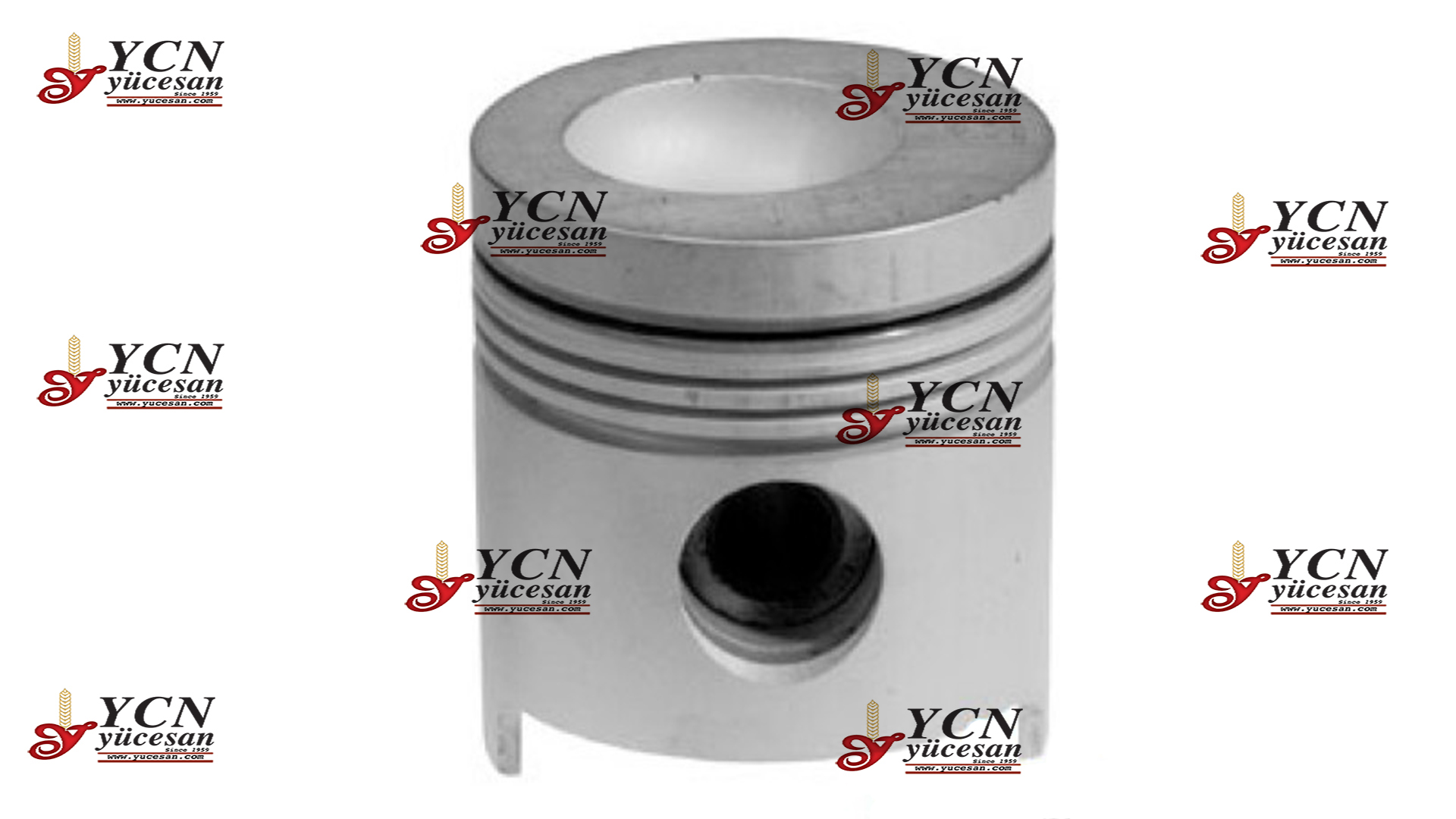 PISTON  +0.040 in Ø 112.78 MM 4 KANAL Ø 38.1 PIN