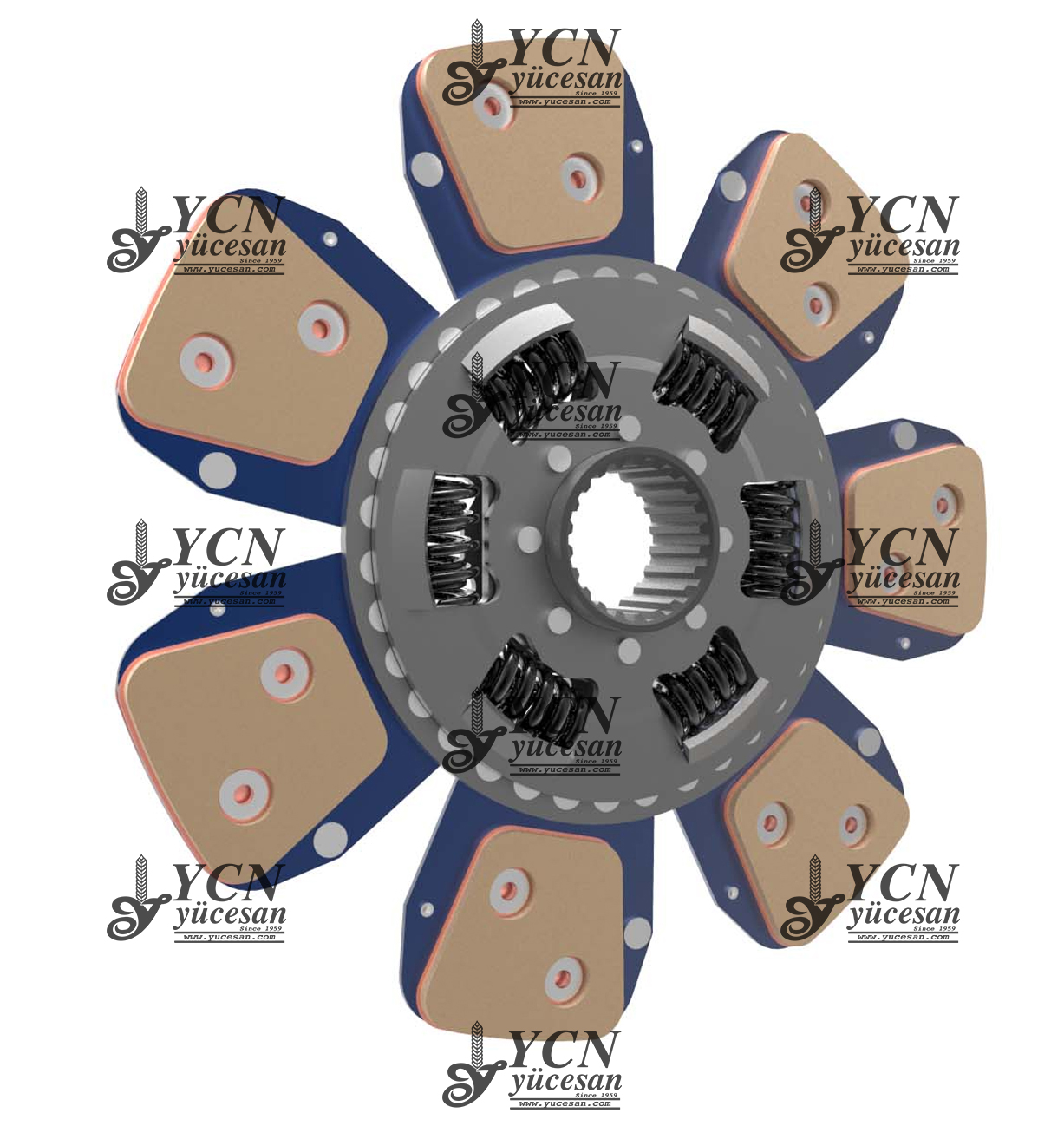280 çap  22 DİŞ 7 PAD DEB.DİSKİ