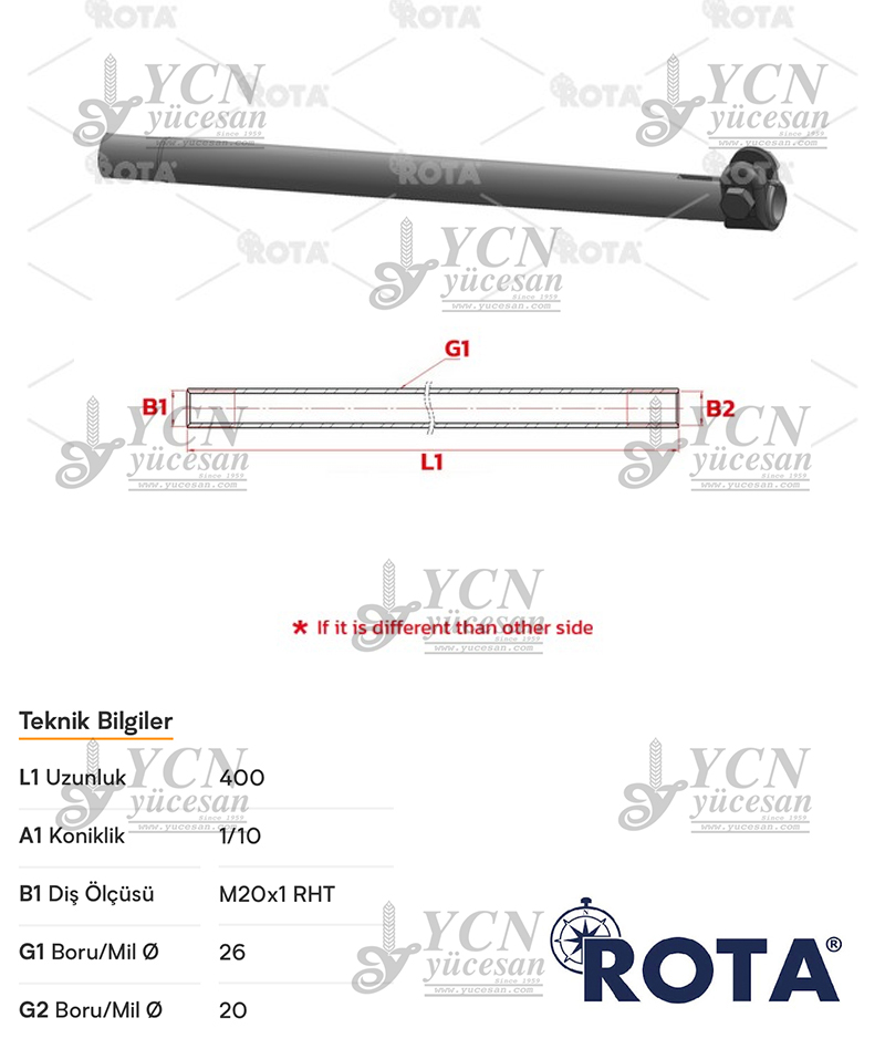 ROT BORUSU EM.İNCE DİŞ