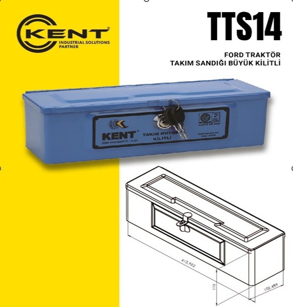 TAKIM KUTUSU KİLİTLİ - BUYUK MAVI