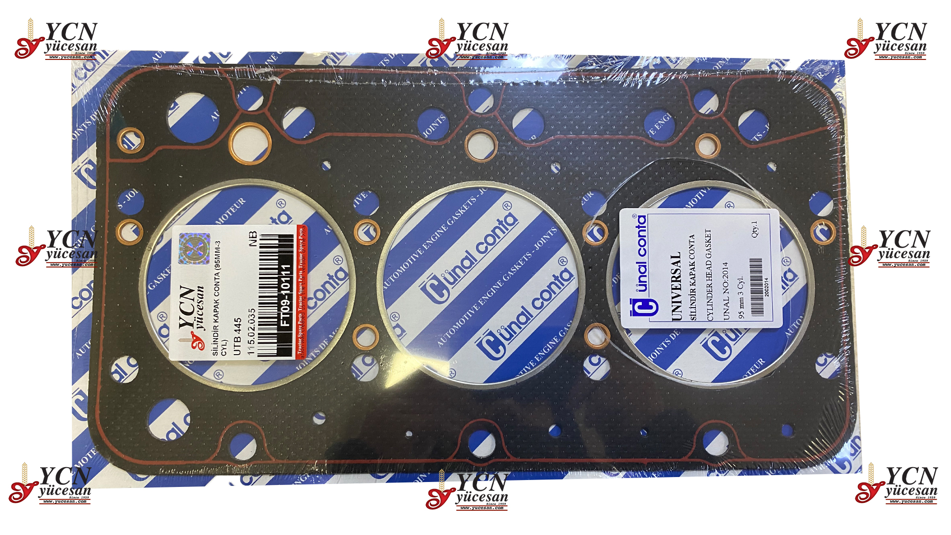 SİLİNDİR KAPAK CONTA (95MM-3 CYL)