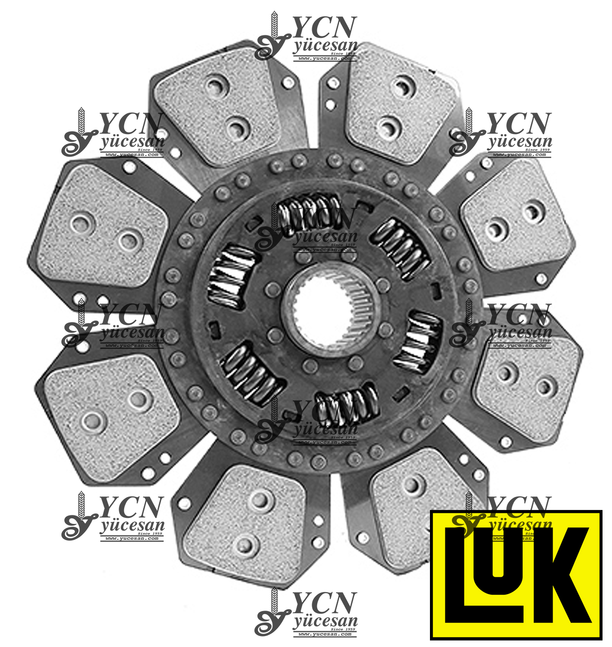 DEBRIYAJ DISKI 26 DİŞ 8 PAD