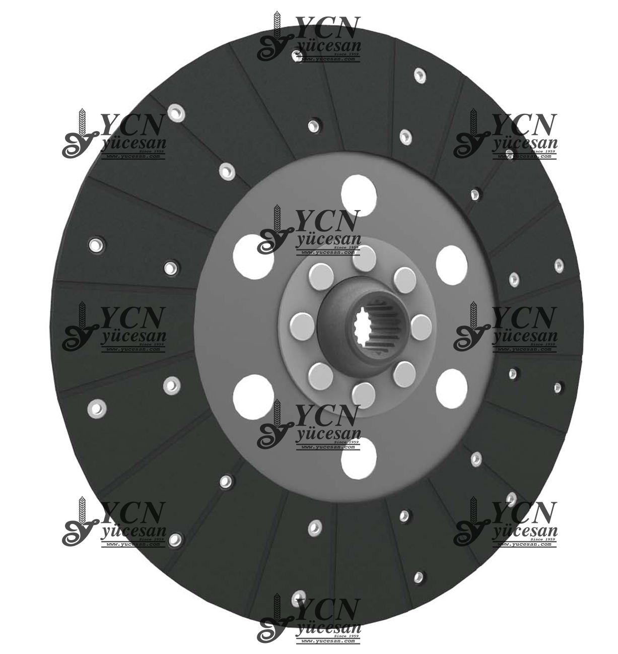 280 çap 18 DİŞ PTO DİSKİ (İNCE BALATALI)