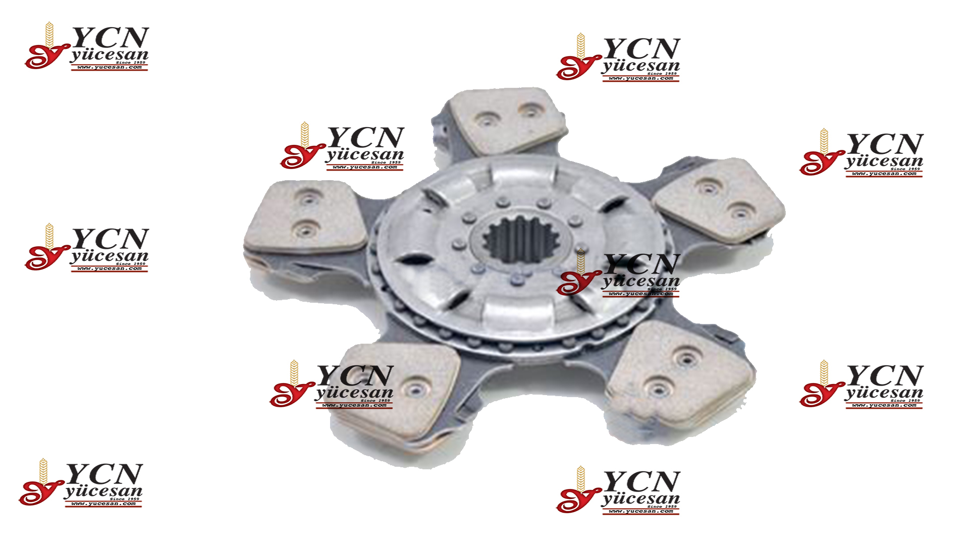 DEBRİYAJ DİSKİ (BRONZ 5 PAD) 14 DİŞ *-