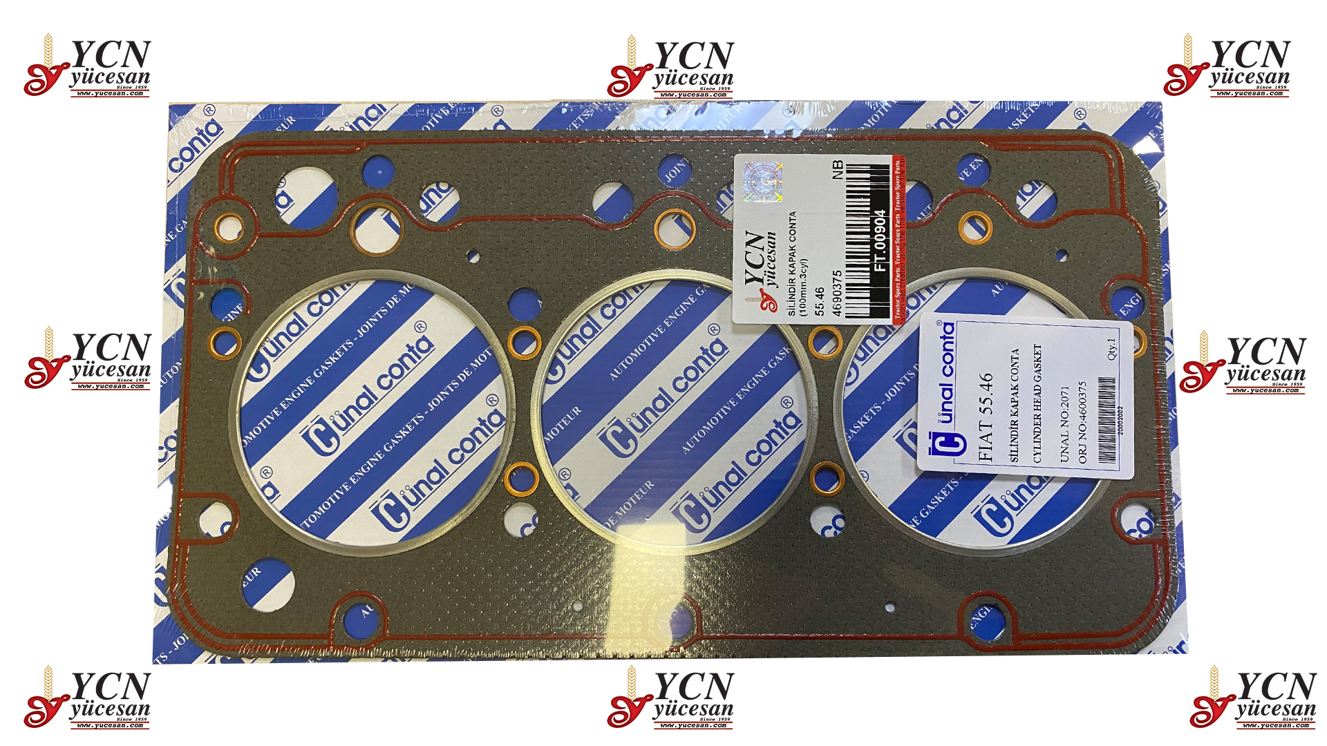 SİLİNDİR KAPAK CONTA (100mm.3cyl)