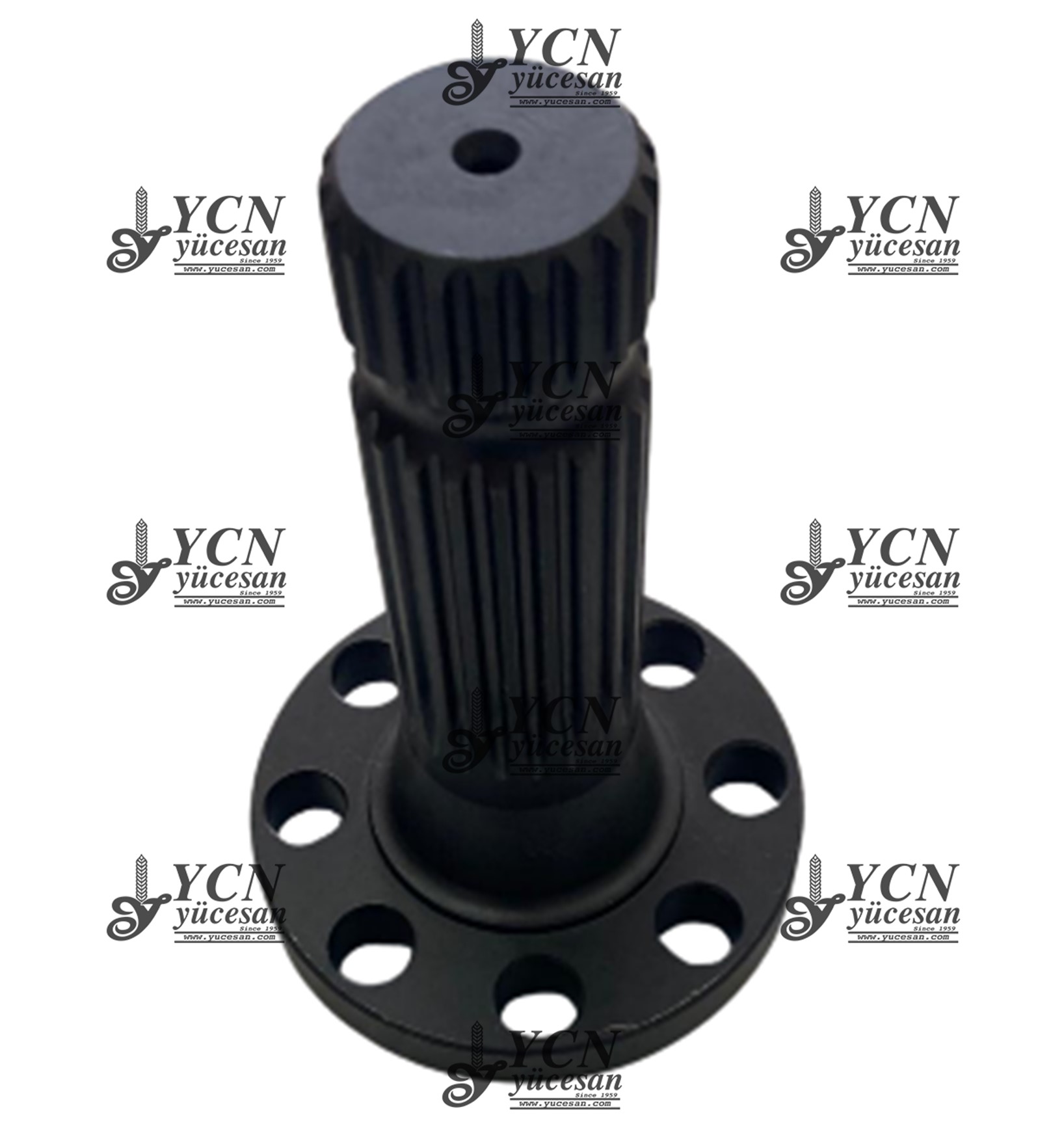 KUYRUK MİLİ FLANŞLI 8 DELİK İNCE FREZE