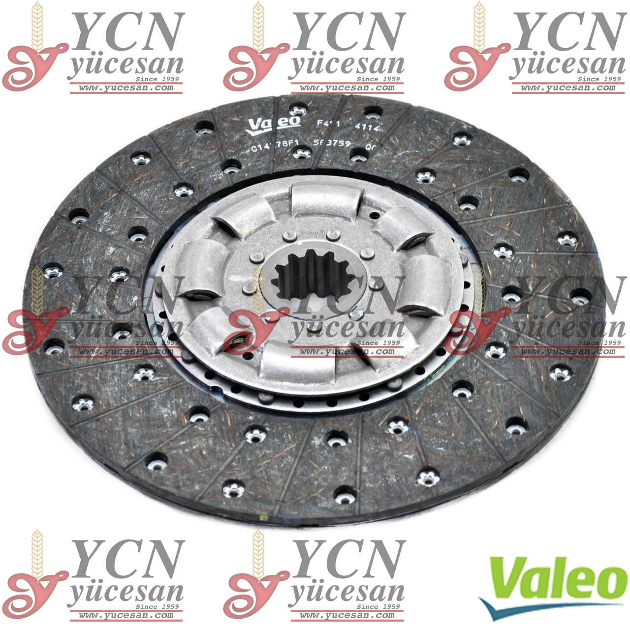 DEBRİYAJ DİSKİ (12 DİŞ-ORGANİK)CARRARO