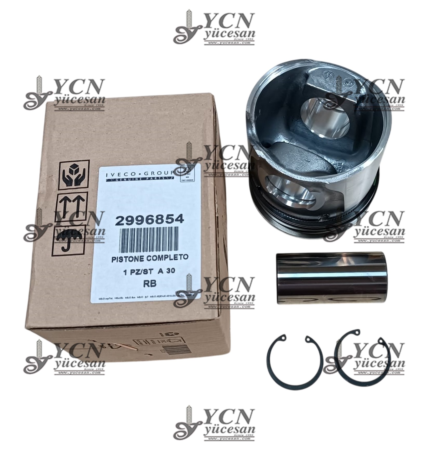 PİSTON KOMPLESİ 102 mm  +0.5