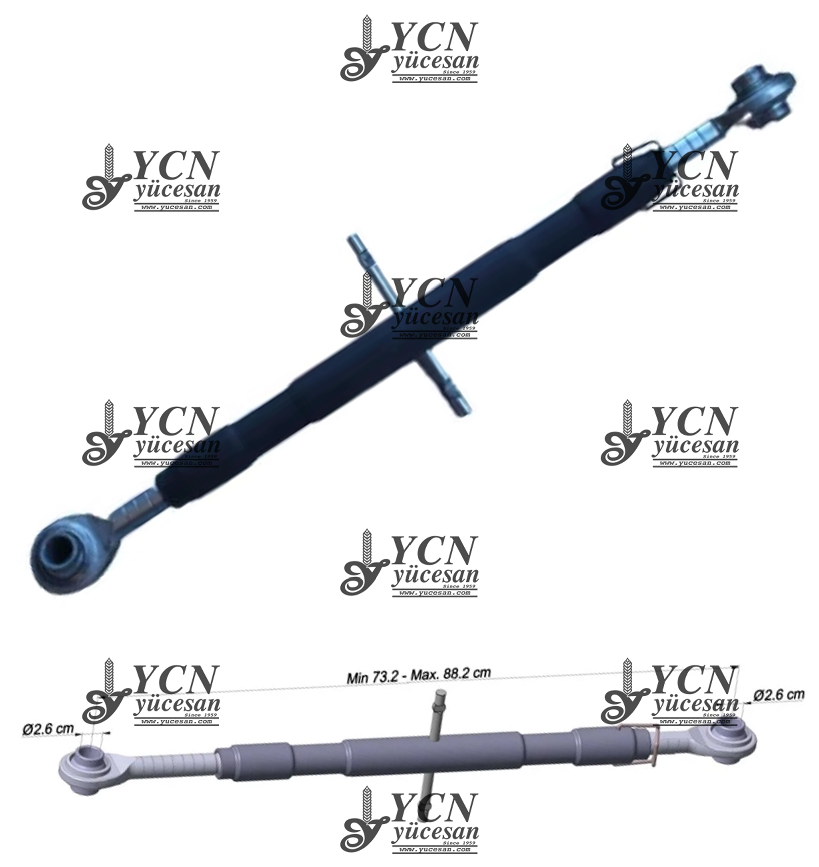 ORTA ÇEKİ KOL KOMPLESİ 732 x 882 mm