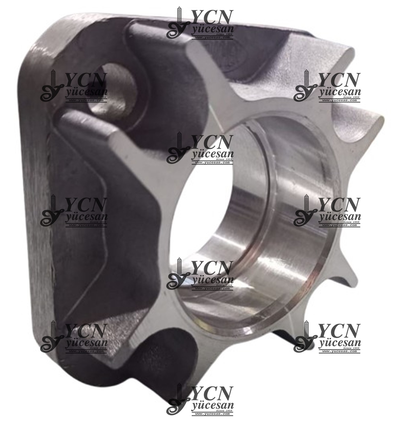 DEVİRDAİM FAN ARA PARÇA  ALEMİNYUM L;25.4 MM / 1