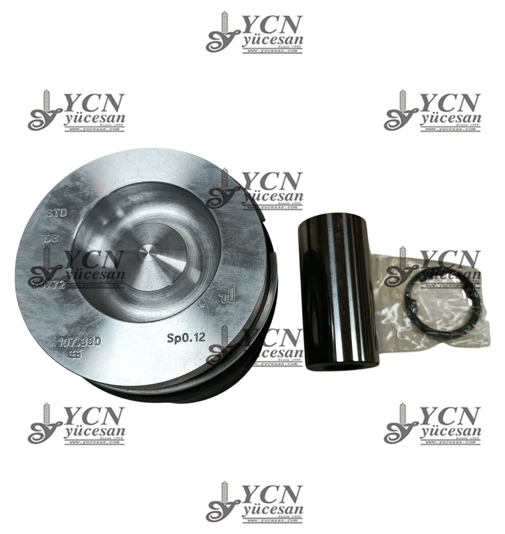 PİSTON SEKMANLI 108 mm