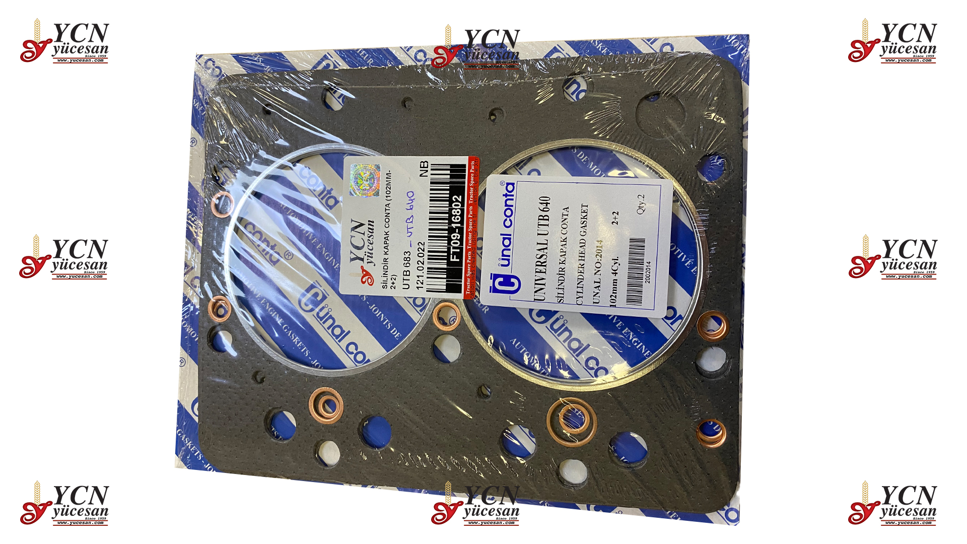 SİLİNDİR KAPAK CONTA (102MM-2+2)