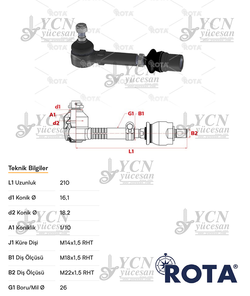 ROTBAŞI+ROTİL TAKIM