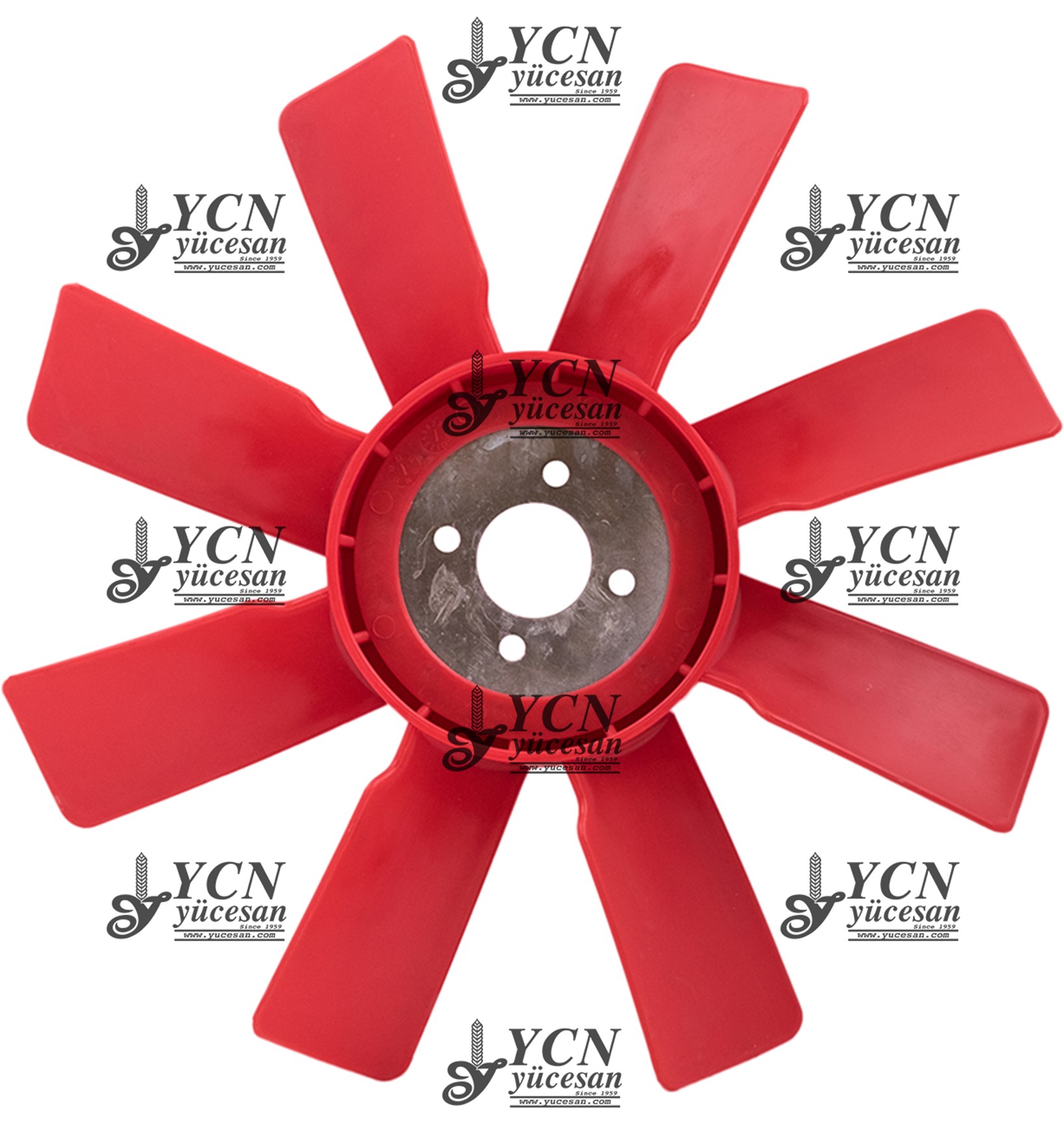 V.KANADI 8 KANAT PLASTİK Ø;390 MM DELİK Ø;41 MM