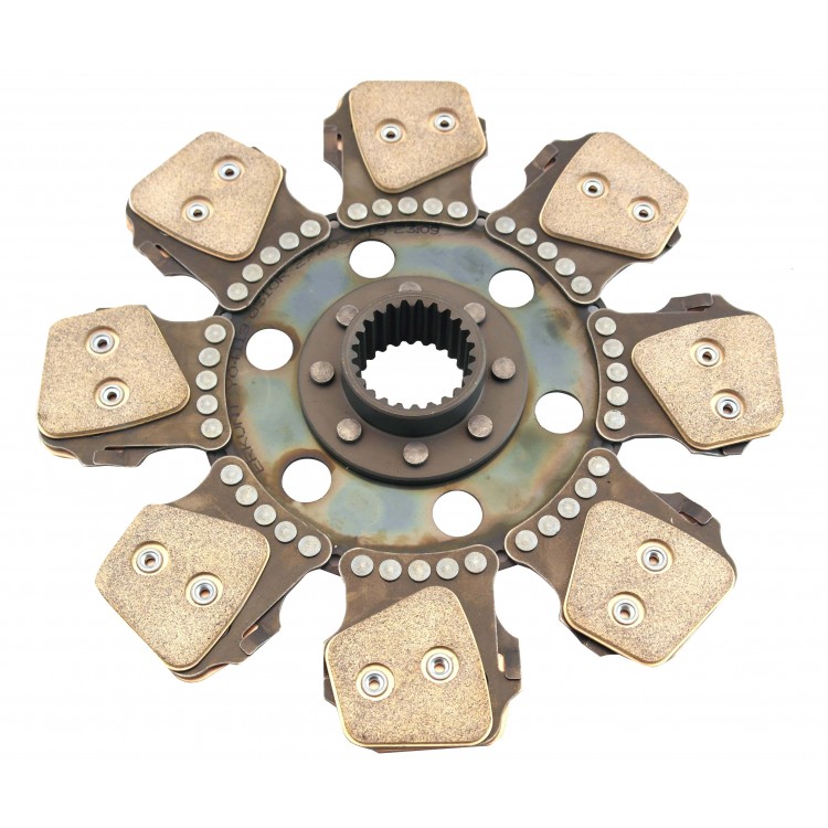 Ø310 PTO DİSKİ 8 PAD BRONZ BALATA (24 DİŞ) ZF