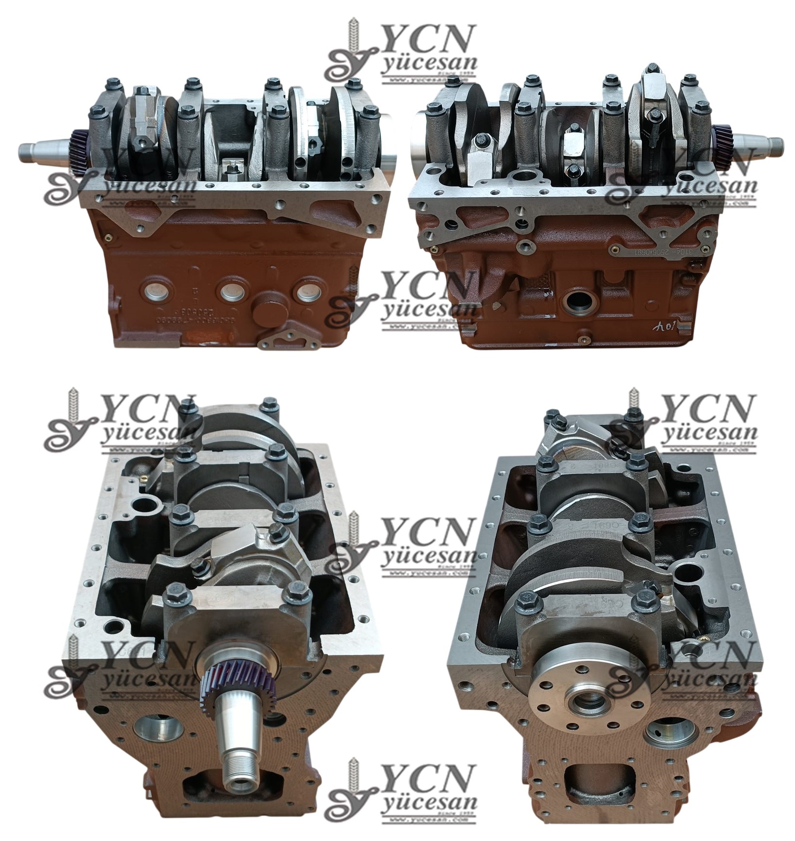 YARIM MOTOR (3 CYL-104MM) TURBOSUZ